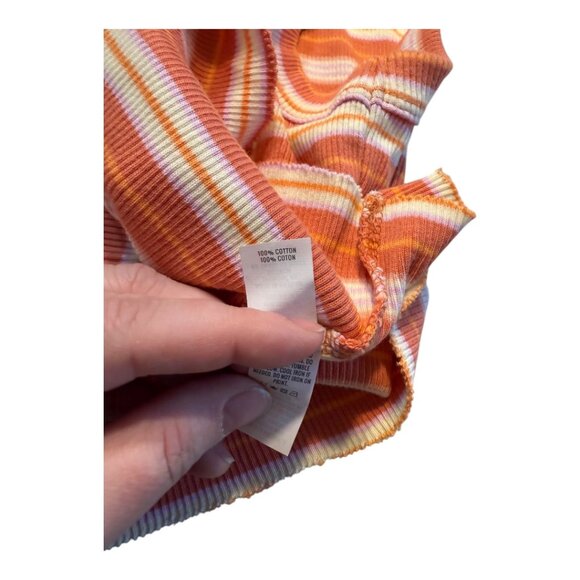 Aerie Free Spirit Stripped Ribbed Tank Size Medium - Picture 6 of 8